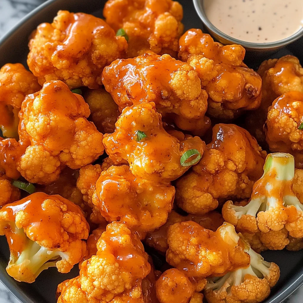 Air Fryer Buffalo Cauliflower Recipe