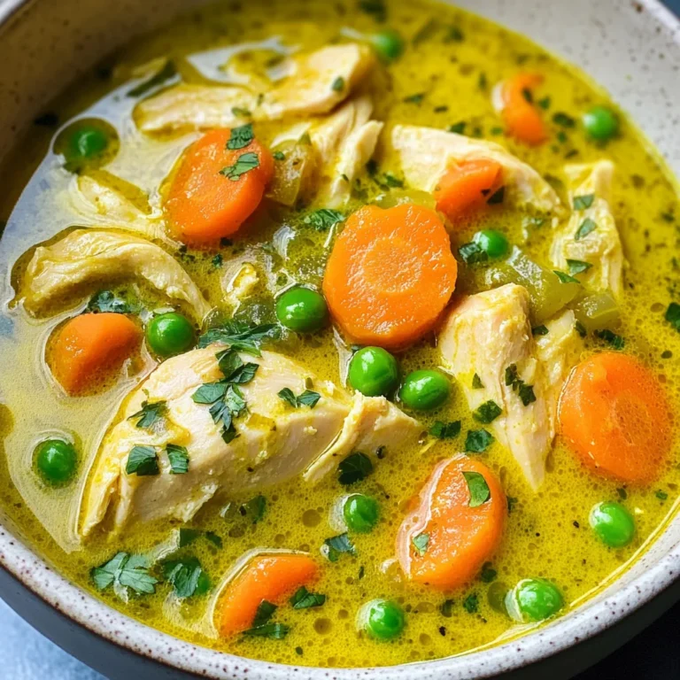 Anti Inflammatory Turmeric Chicken Soup