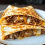 Cheesy Ground Beef Quesadillas Recipe is a must-try!