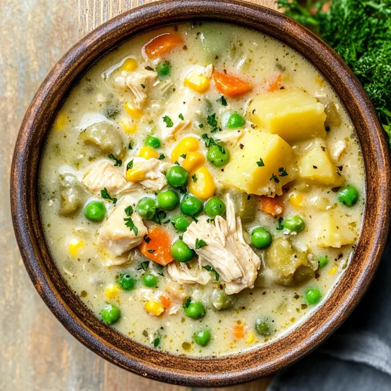 Chicken Pot Pie Soup