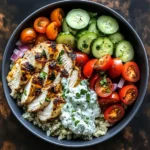 Chicken Tzatziki Bowls