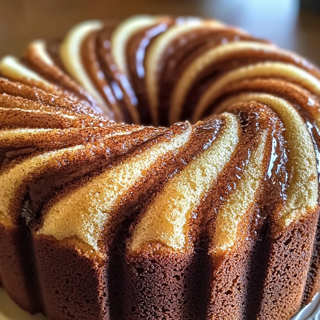 Cinnamon Swirl Bundt Cake
