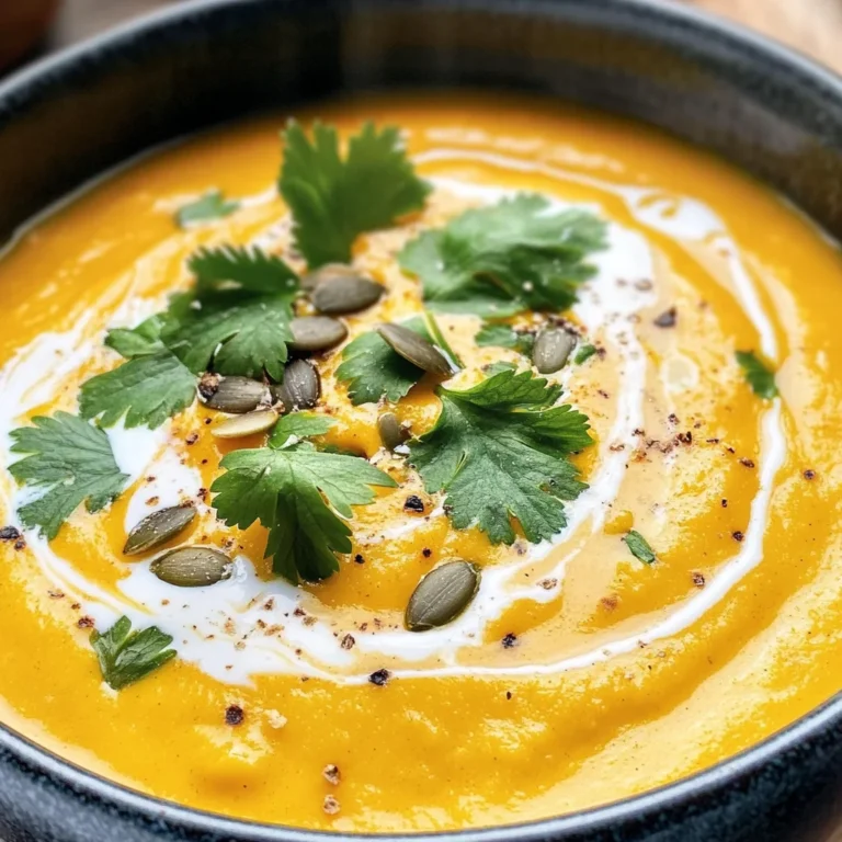 Coconut Curry Pumpkin Soup
