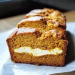 Cream Cheese-Filled Pumpkin Bread