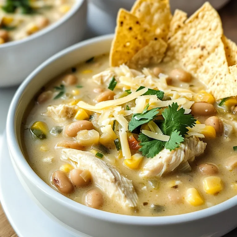 Creamy White Chicken Chili Recipe