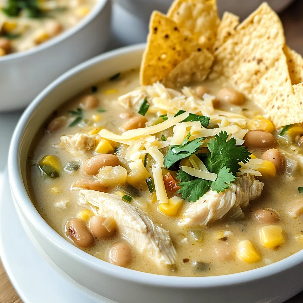 Creamy White Chicken Chili Recipe