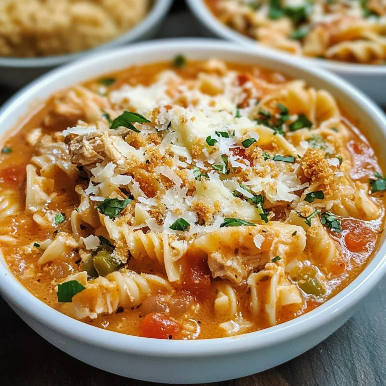 Crockpot Chicken Parmesan Soup Recipe