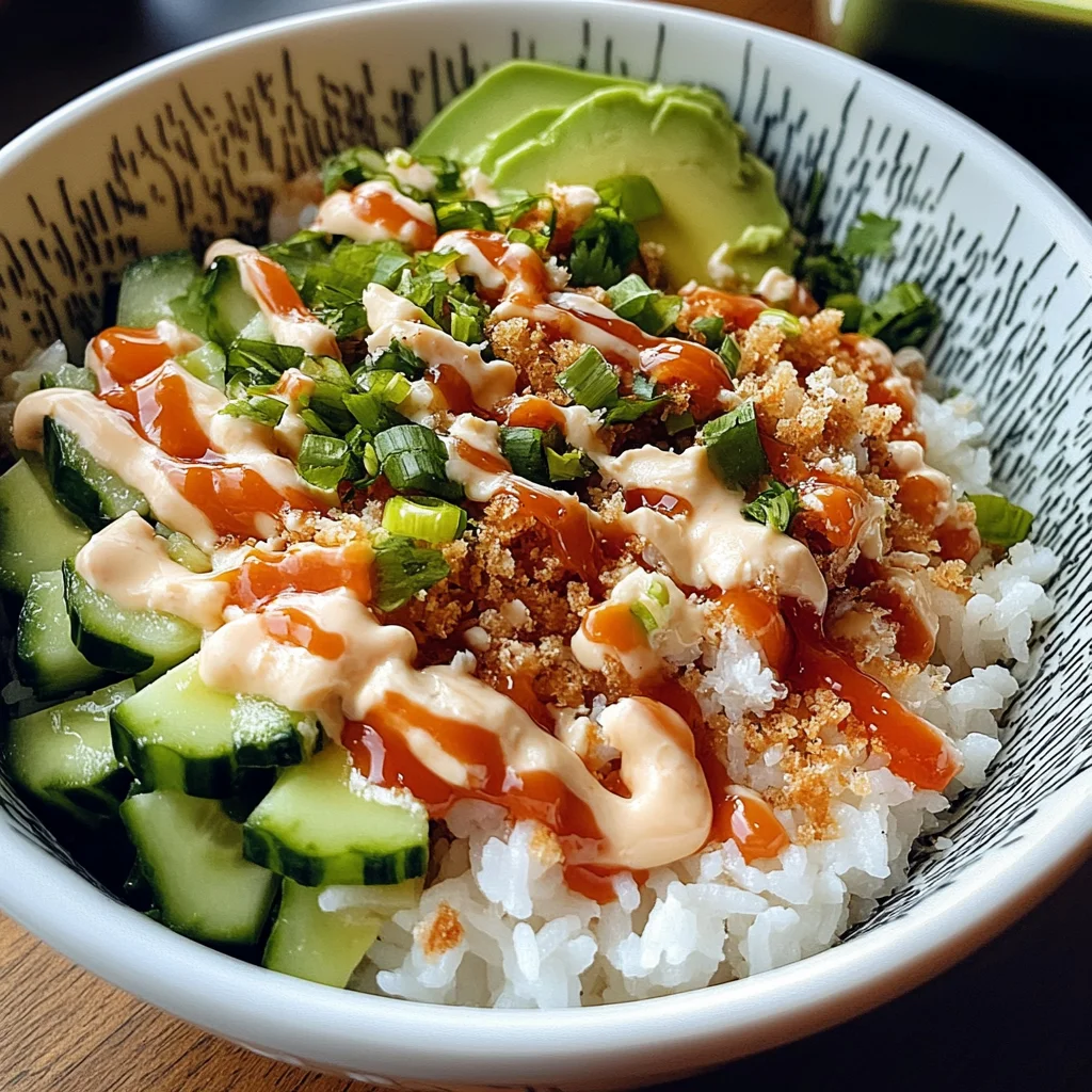 Crunch Roll Sushi Bowl