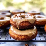 Gluten and Dairy Free Pumpkin Donuts with Maple Glaze
