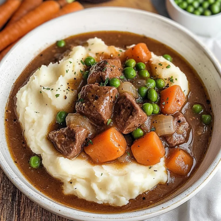 Irish Stew With Mashed Potatoes