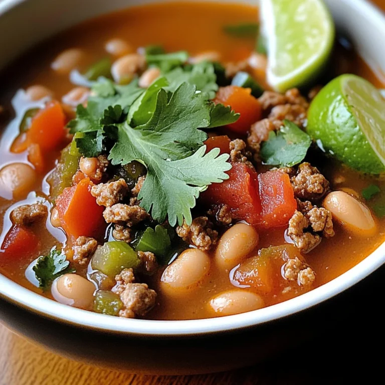 Pinto Beans Green Chile And Beef Soup