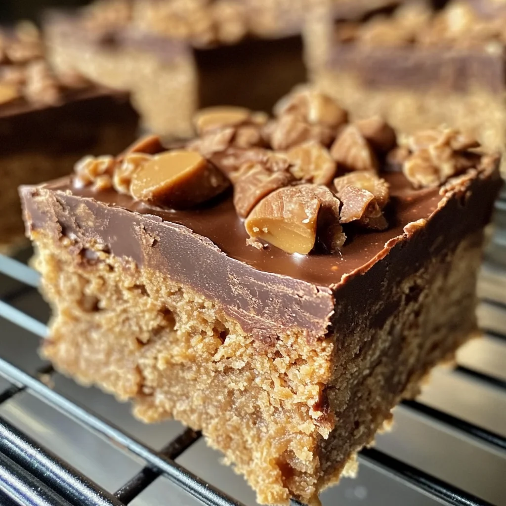 Reese’s Peanut Butter No-Bake Bars Recipe