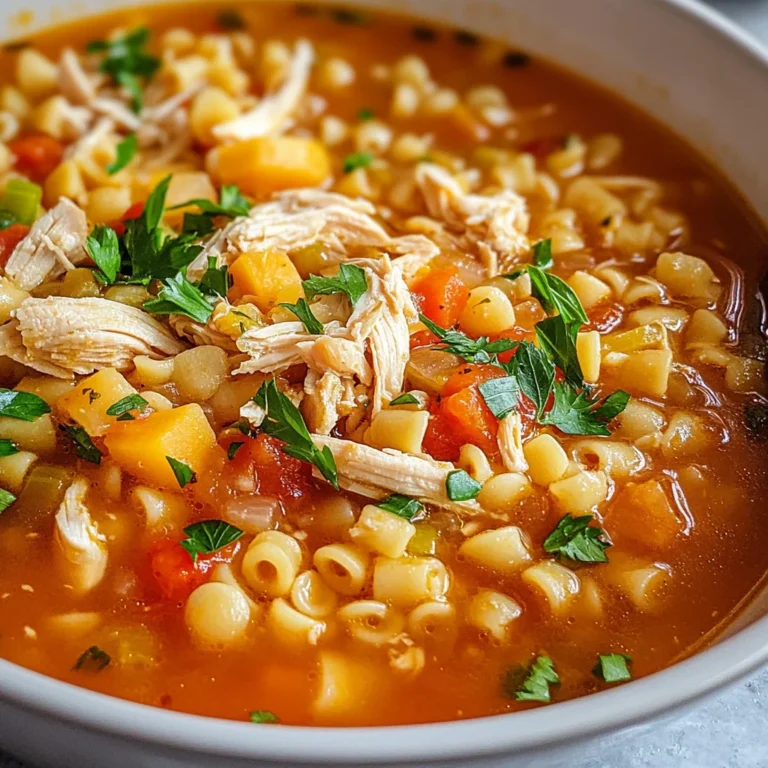 Sicilian Chicken Soup