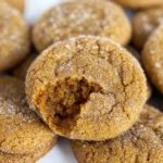 Soft and Chewy Pumpkin Molasses Cookies