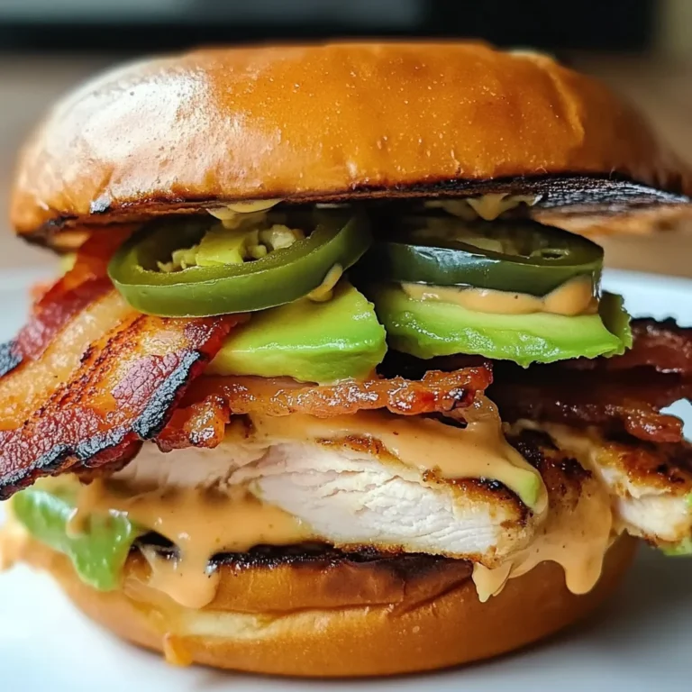 Spicy Grilled Chicken Avocado Sandwich