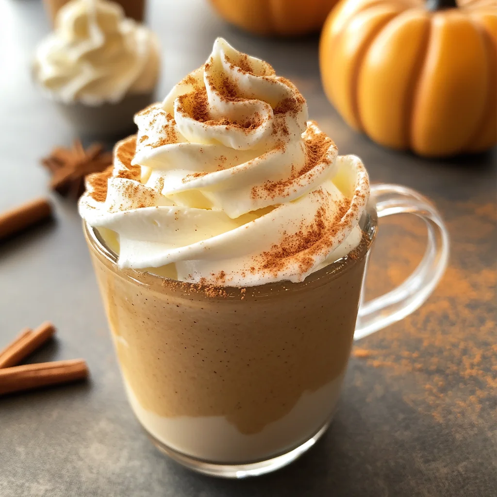 Starbucks Pumpkin Spice Whipped Cream