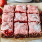 Strawberry Brownies