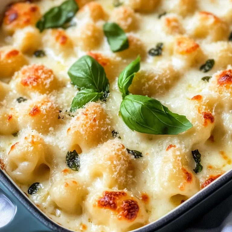 Tasty Baked Gnocchi Mac and Cheese