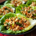 Thai Chicken Lettuce Wraps