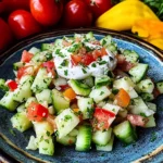 crisp cucumber salsa