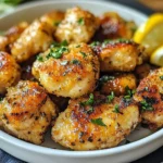 Air Fryer Lemon Chicken Bites