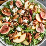 Apple Arugula Salad With Maple Pecans