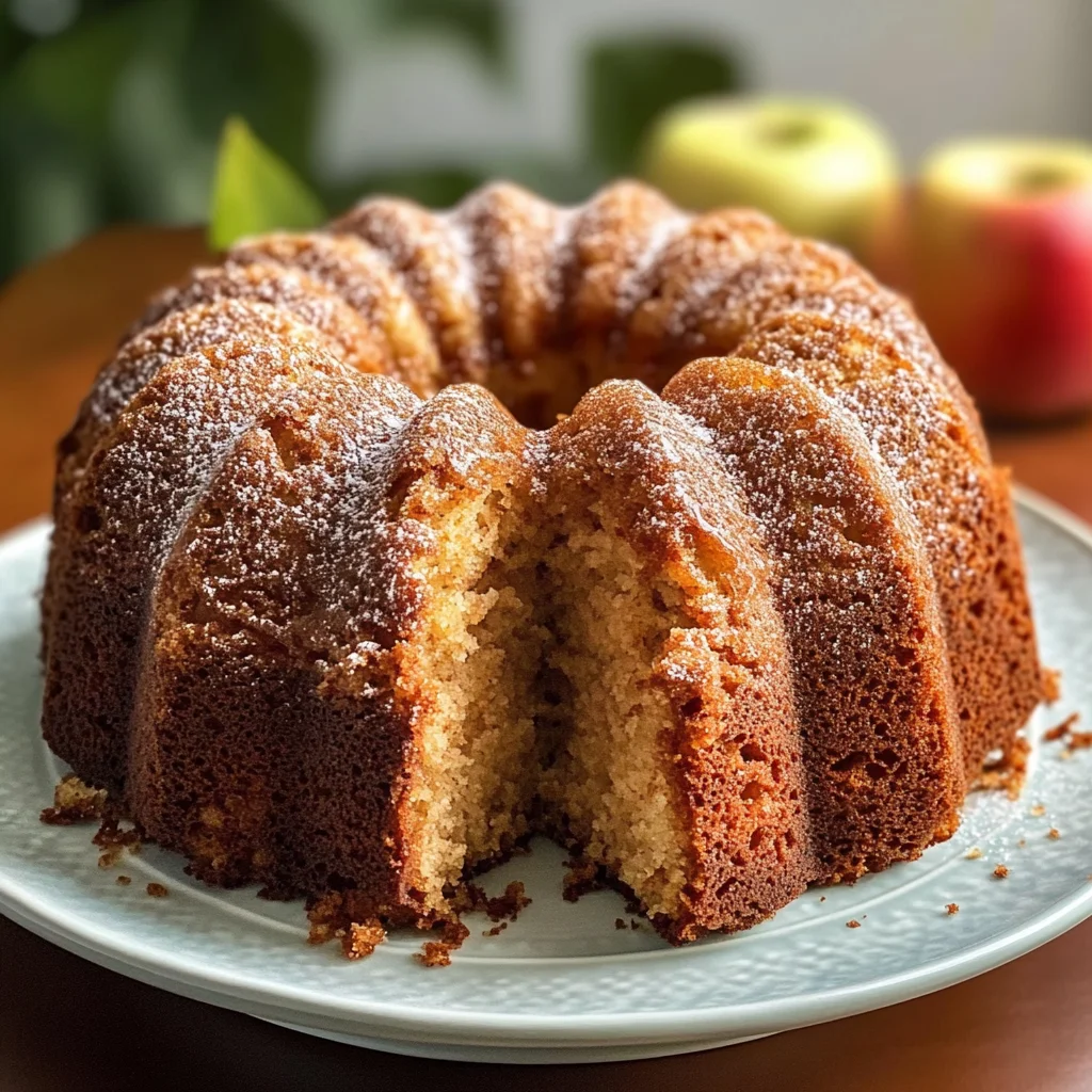 Apple Cider Bundt Cake
