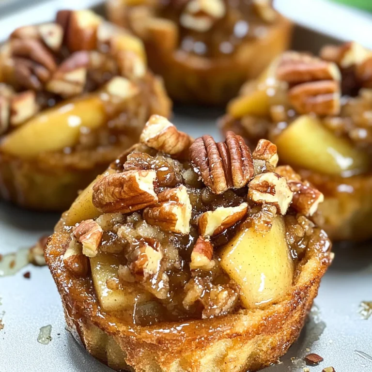 Apple Pecan French Toast Cups