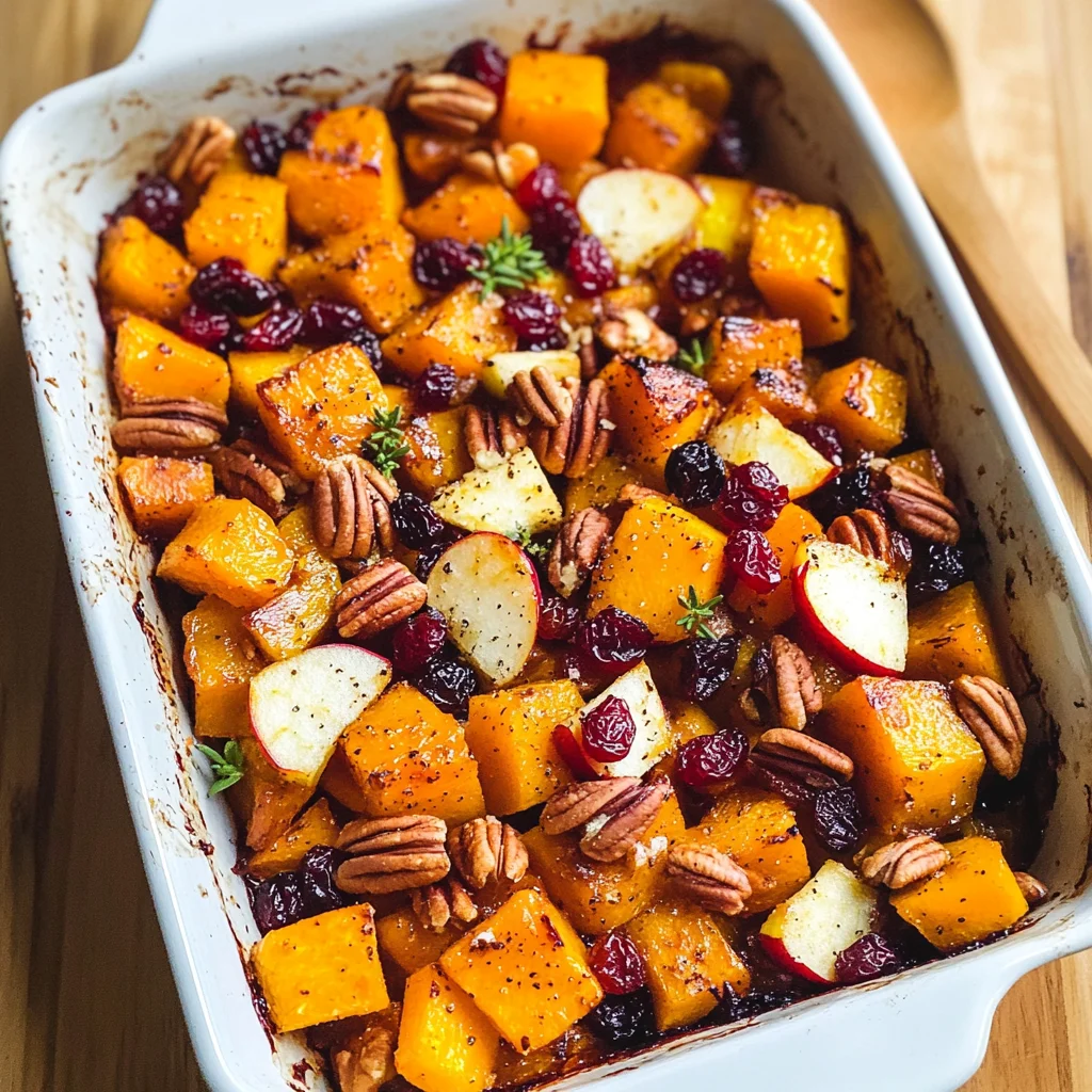 Butternut Squash Apple Bake