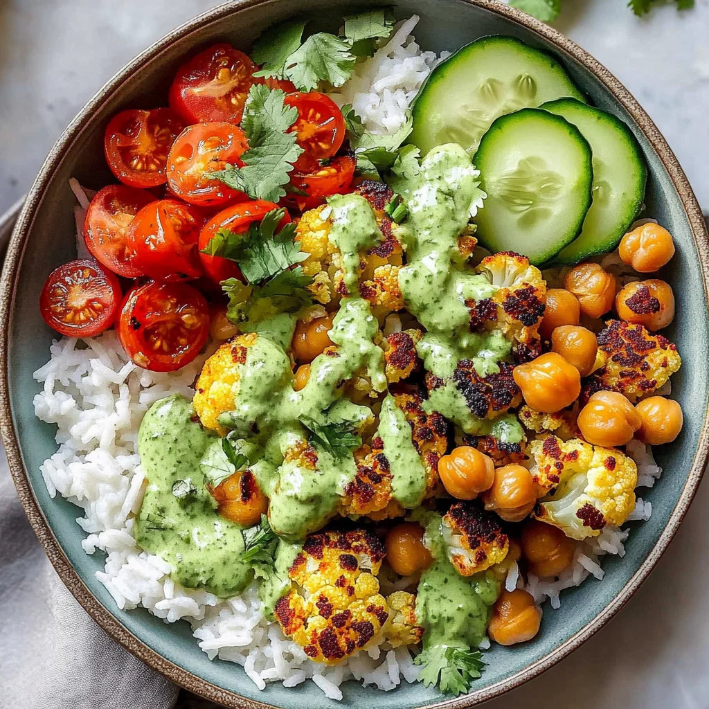 Cauliflower Shawarma Bowls