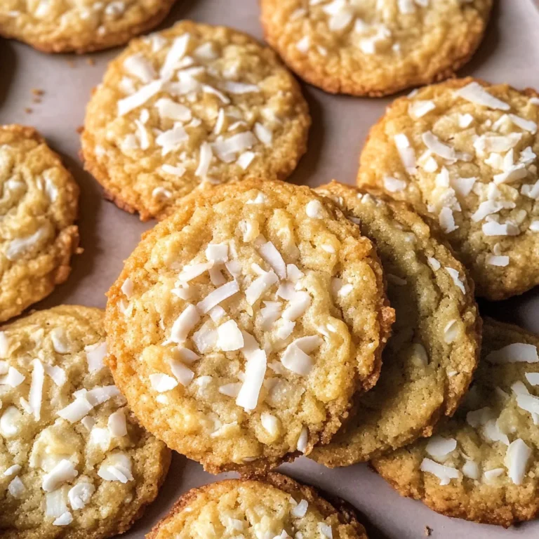 Chewy Coconut Cookies