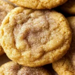 Chewy Pumpkin Snickerdoodle Cookies