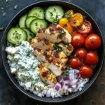 Chicken Tzatziki Bowls