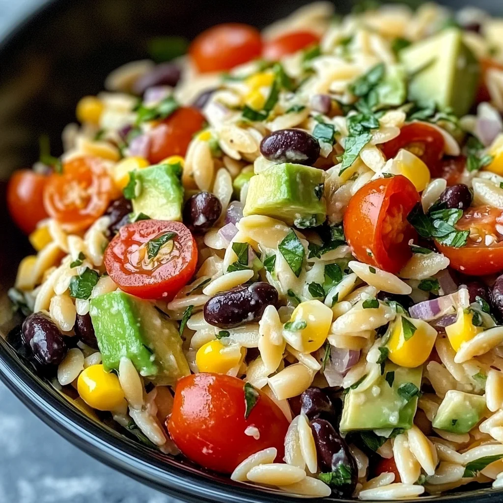 Cowboy Orzo Salad