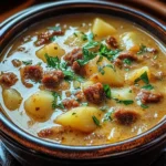 Creamy Chorizo Potato Soup