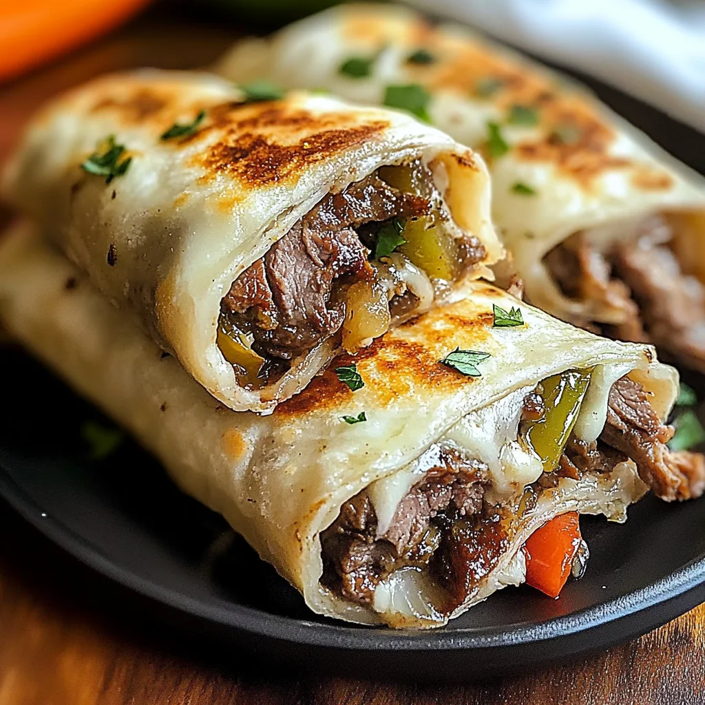 Delicious Keto Philly Cheesesteak Roll Ups