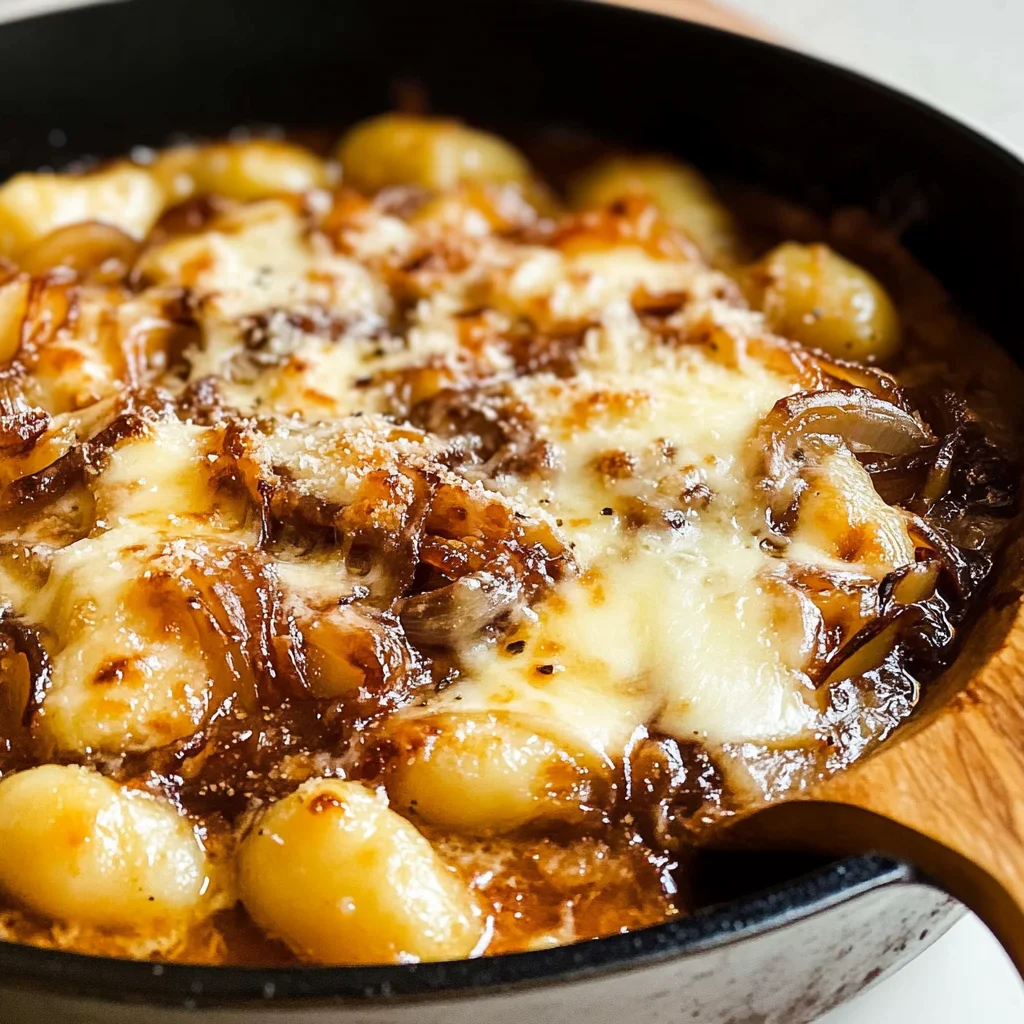 French Onion Gnocchi