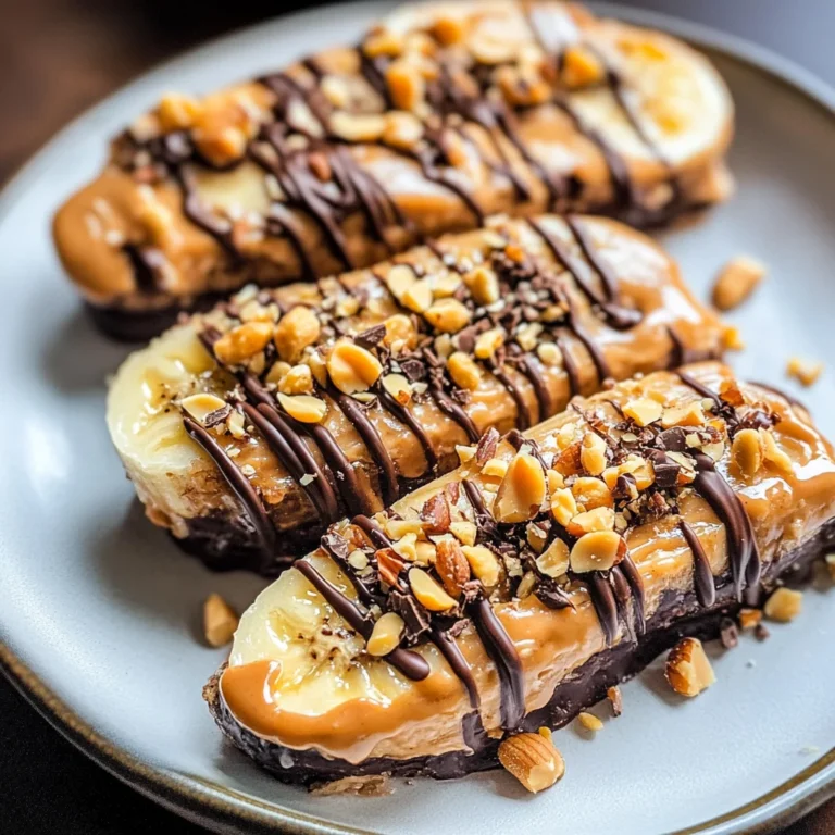 Frozen Banana Snickers