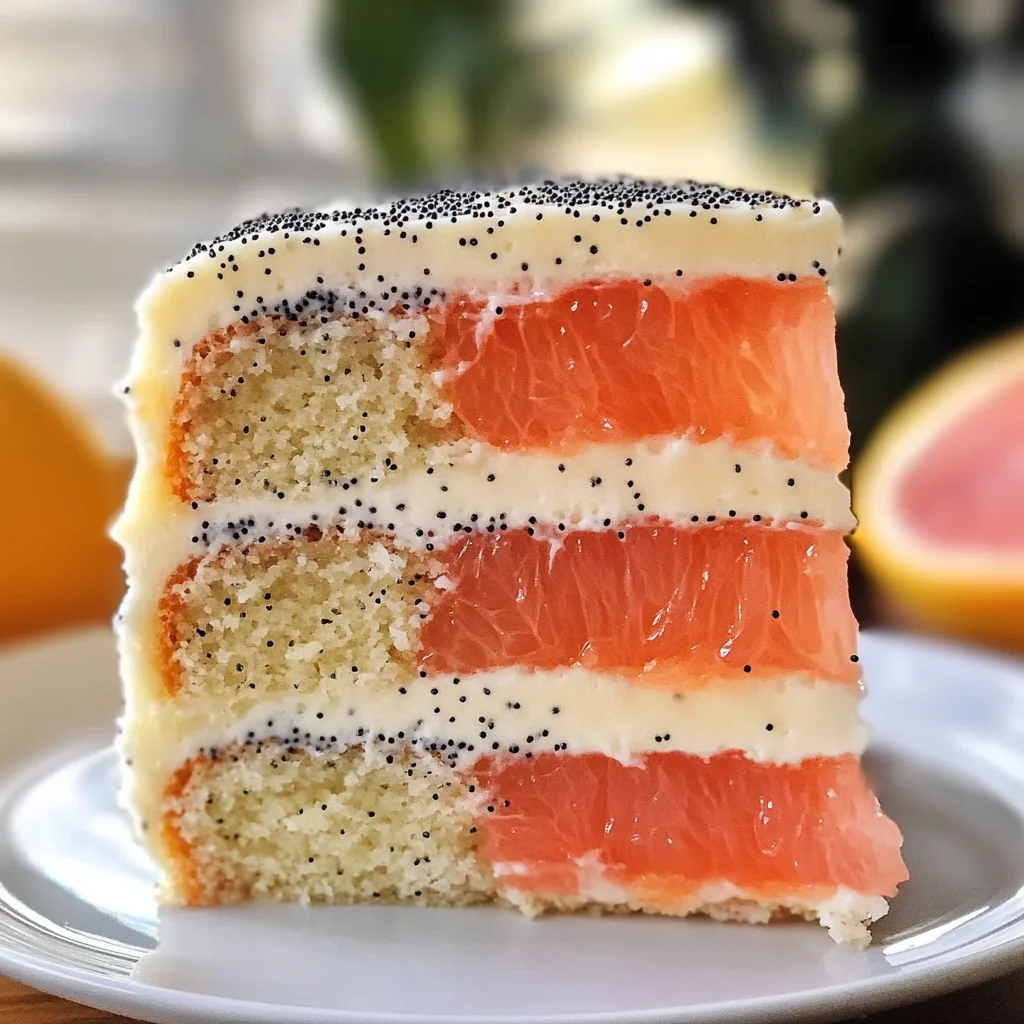 Grapefruit Poppy Seed Cake: An Incredible Ultimate Citrus Delight