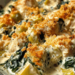 High-Protein Spinach and Artichoke Chicken Casserole: An Incredible Ultimate Meal