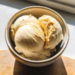 Homemade Maple Ice Cream