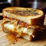 Lazy Chicken Parmesan Grilled Cheese