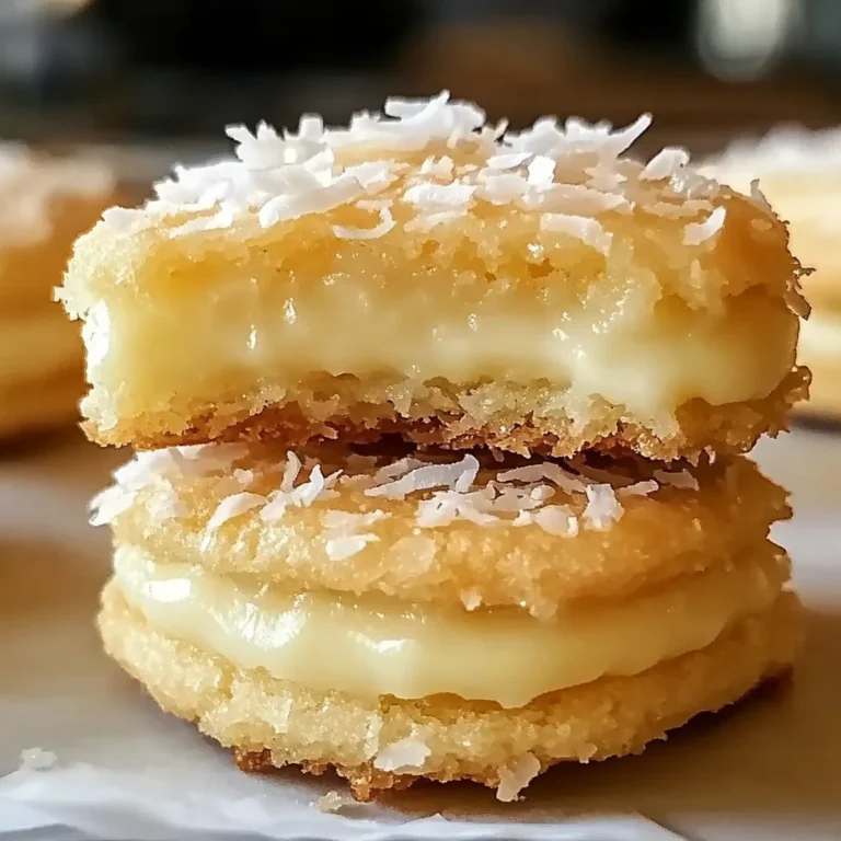 Lemon Coconut Heaven Cookies – Easy Dessert Recipe