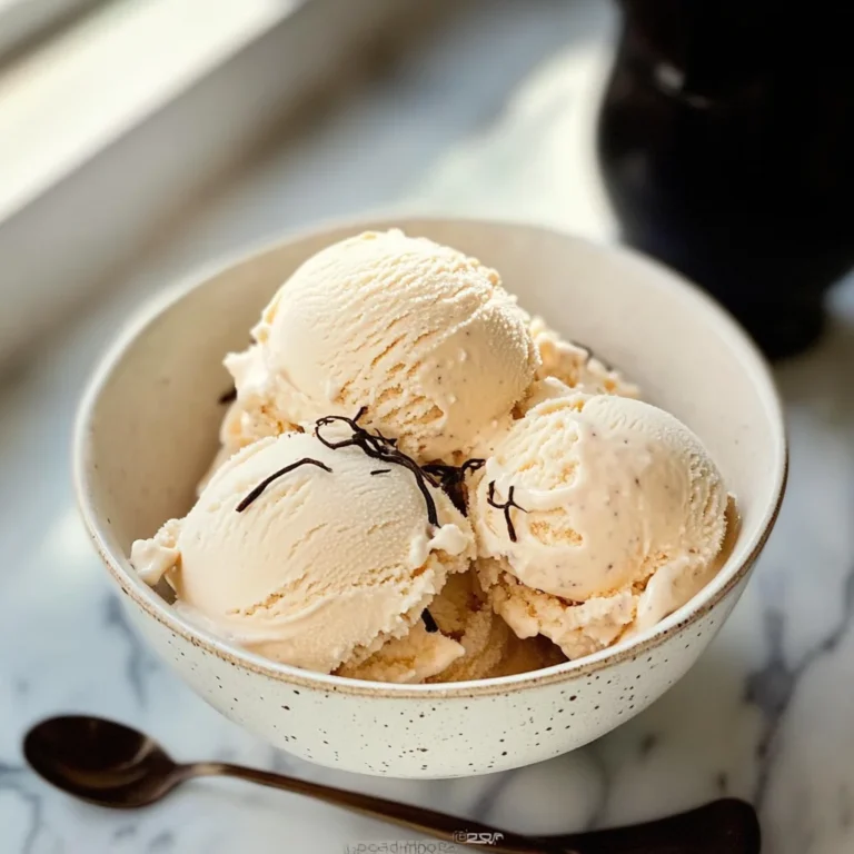 London Fog Ice Cream