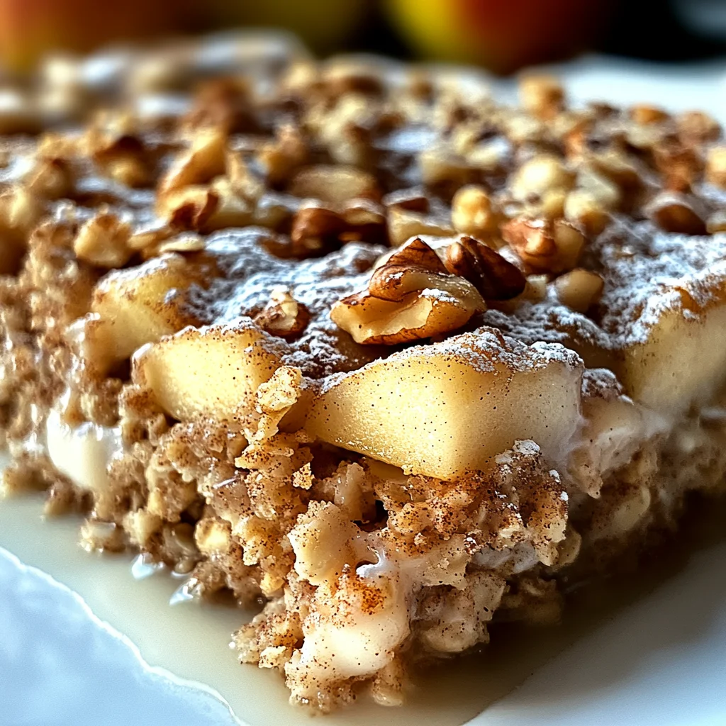 Oatmeal Apple Breakfast Bake