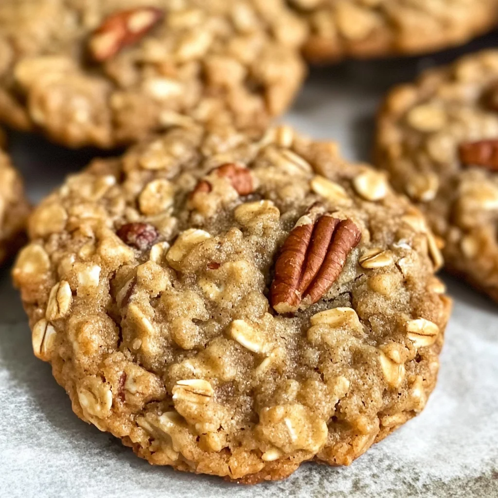 Oatmeal Chai Cookies with Pecans