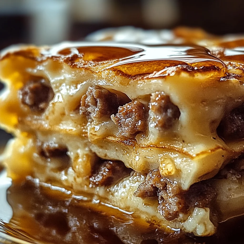 Pancake Sausage Casserole