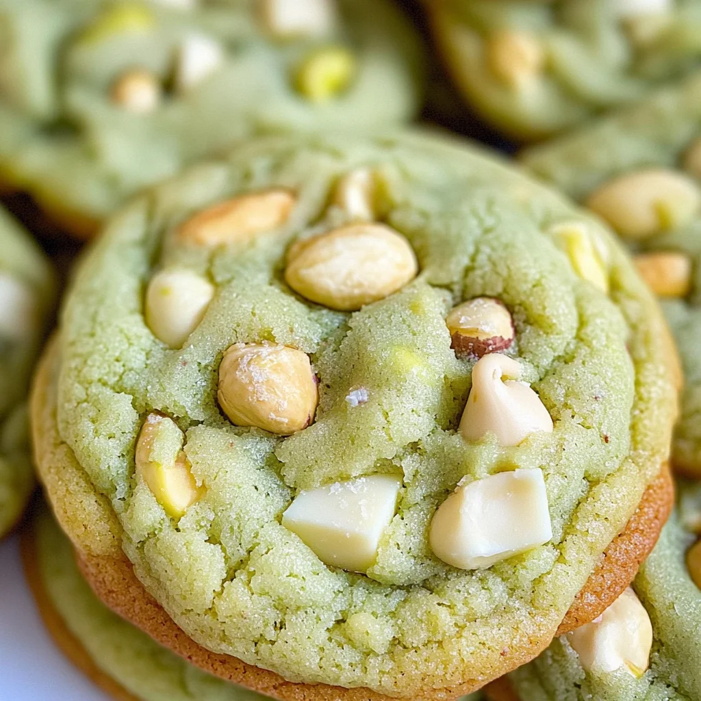 Pistachio Pudding Cookies