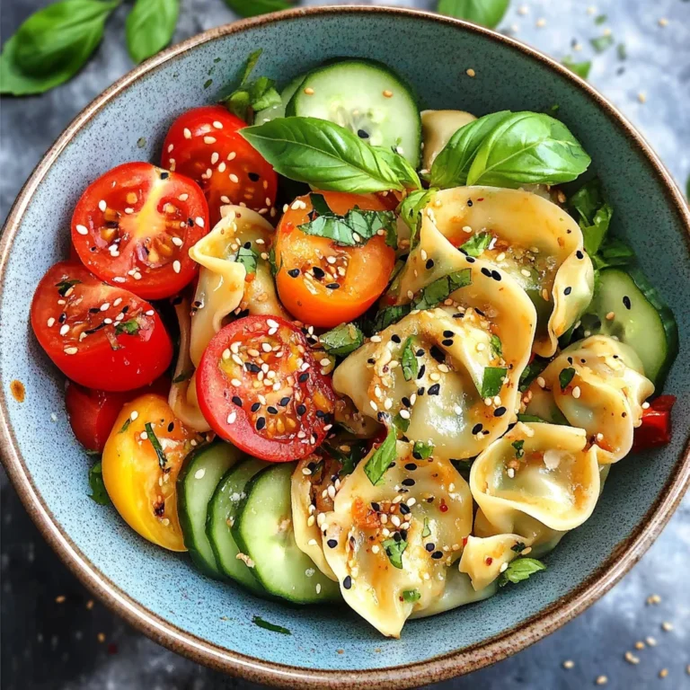 Potsticker Salad (Dumpling Salad)