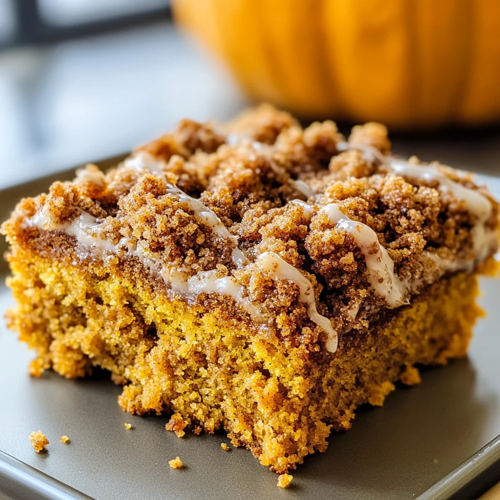 Pumpkin Coffee Cake
